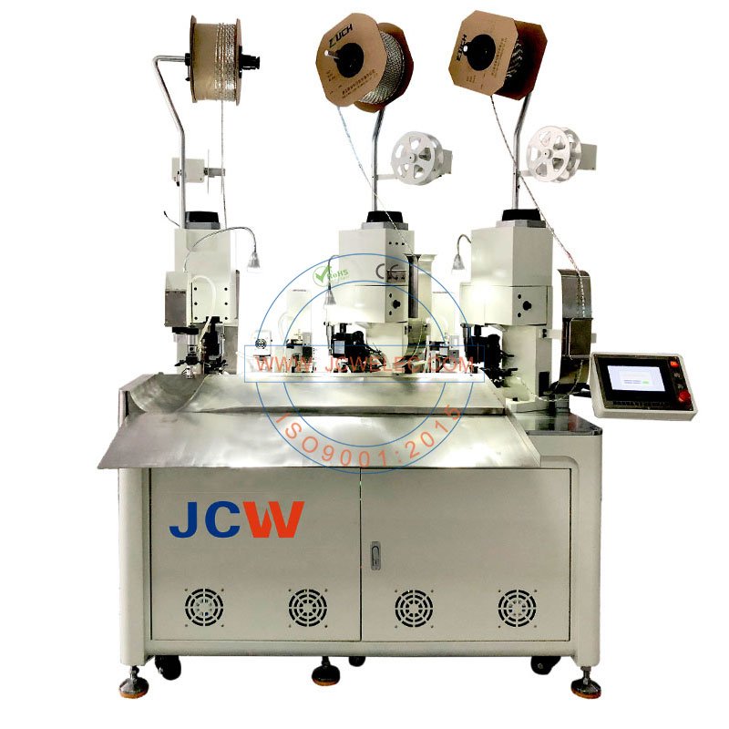 Sided Crimping Machine Process Wires Terminals Jcwelec