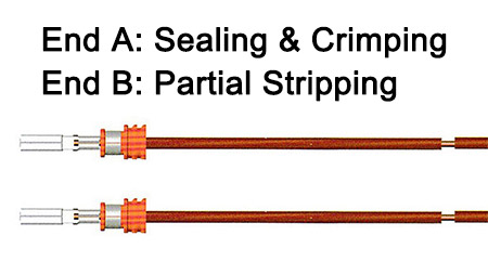 Fully-auto Wire Sealing-Crimping, Partial Stripping 