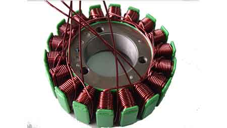 Rotor Core Manetic Wire Twisting