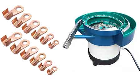 Equipped Vibrator Bowl Crimp Copper Lug